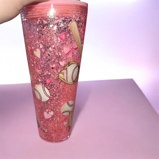24oz. tumbler with colored lids